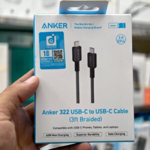 Anker 322 USB-C to USB-C Cable 3ft
