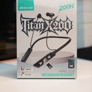 mobicom wireless neckband headset e120 boom