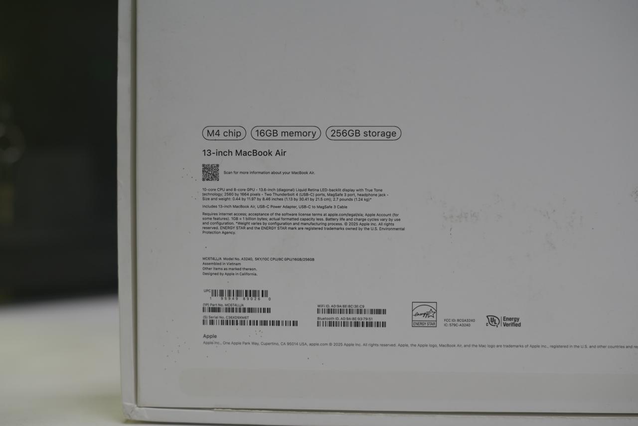 Macbook Air 13” M4 Chip BH 100% - Image 3