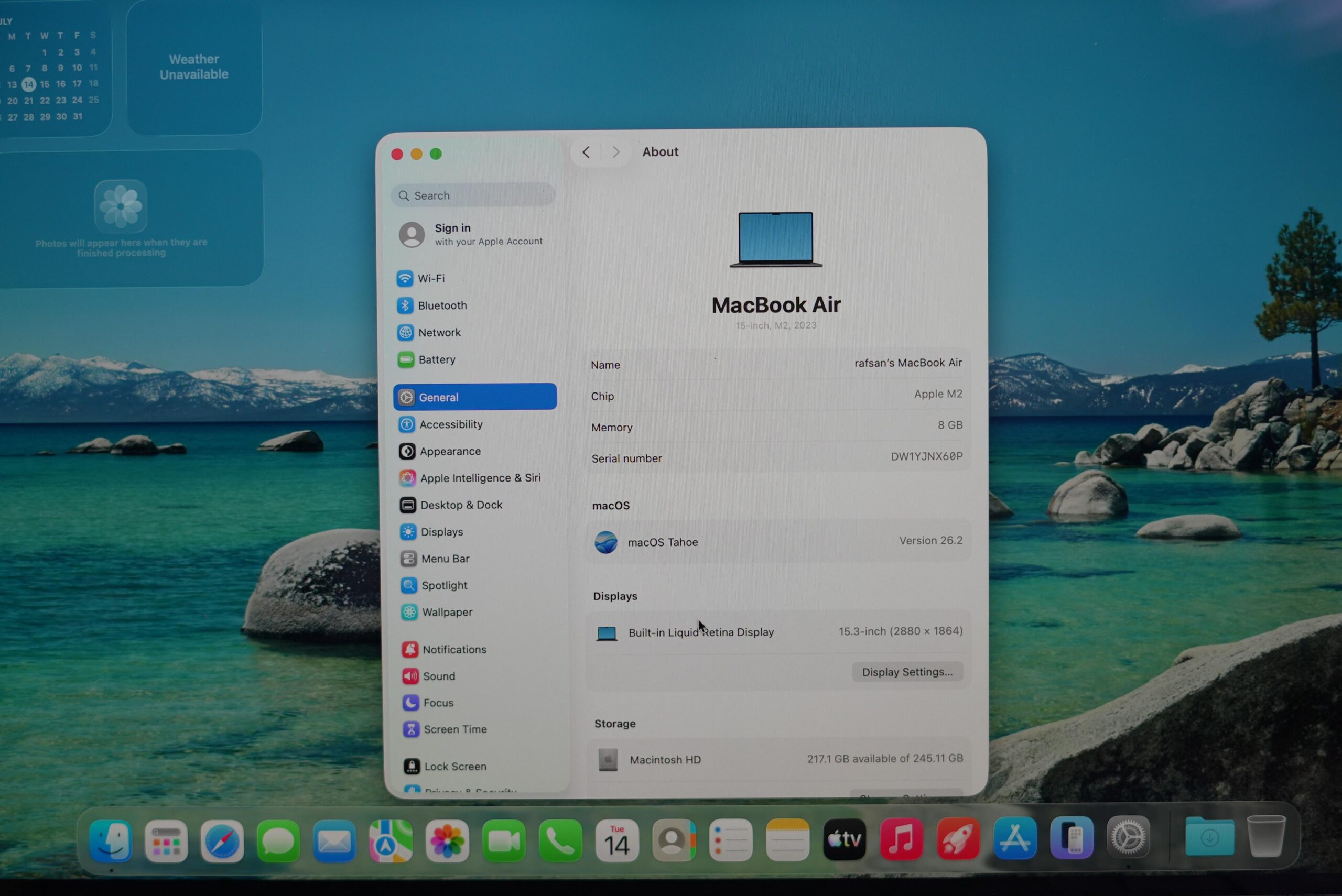 Macbook M2 Air (USA) BH 91% - Image 6
