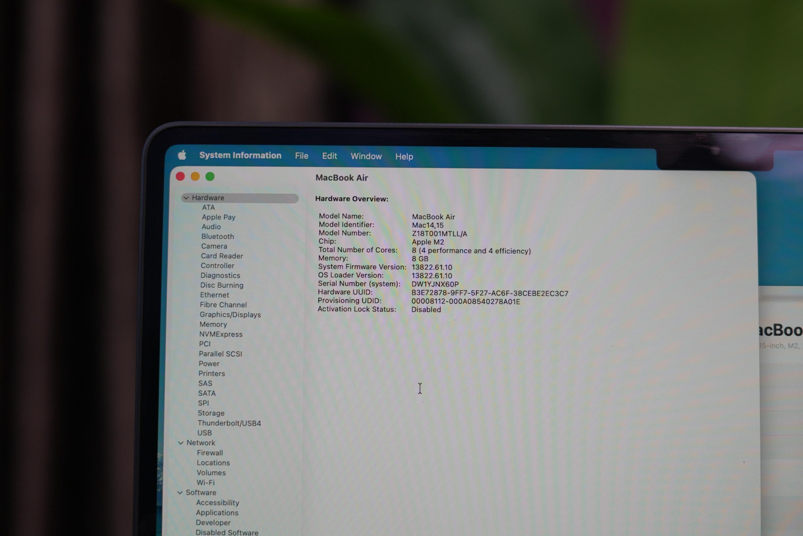 Macbook M2 Air (USA) BH 91% - Image 3