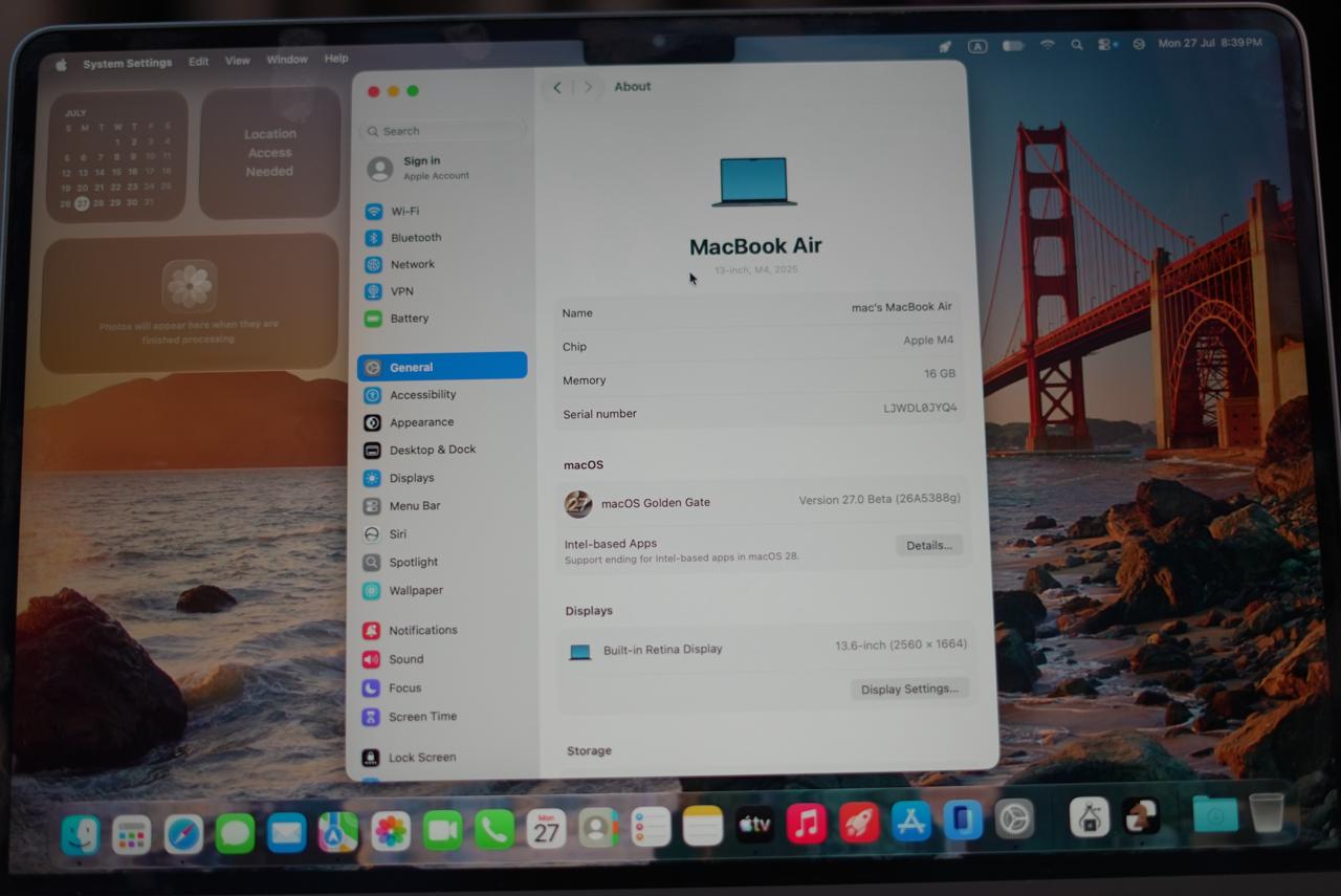 Macbook M4 Air (16/256) BH 100% - Image 6