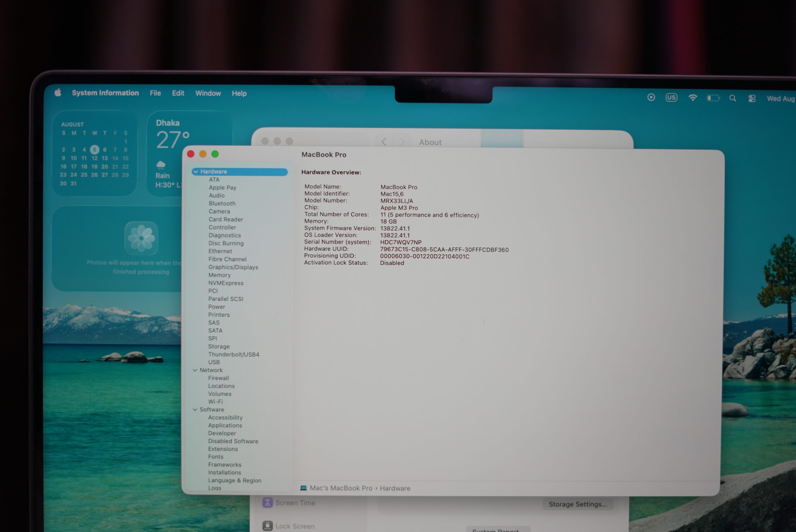 Macbook M3 Pro (18/512) BH 100% - Image 7