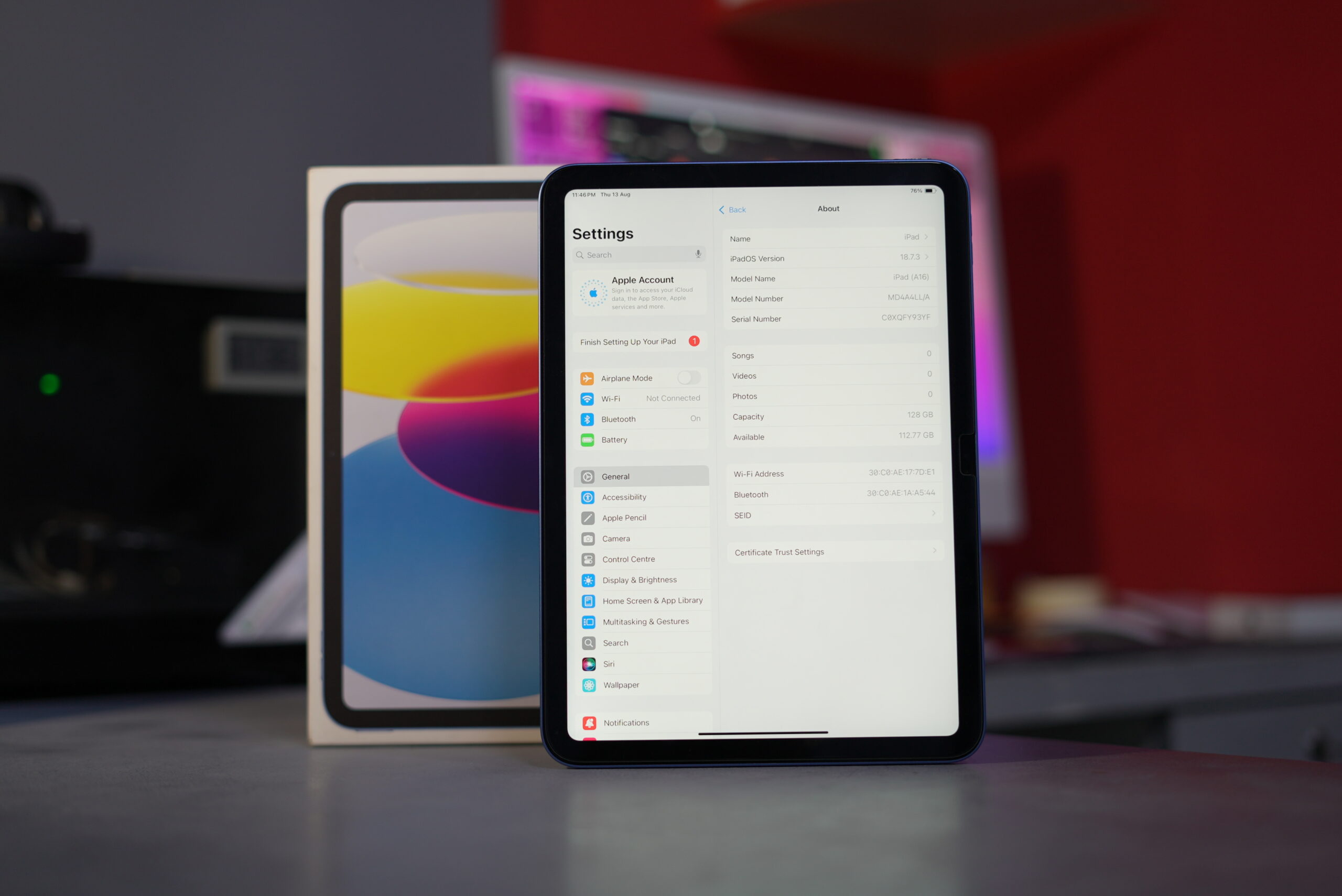 A16 iPad 11th Gen (Wifi) - Image 4