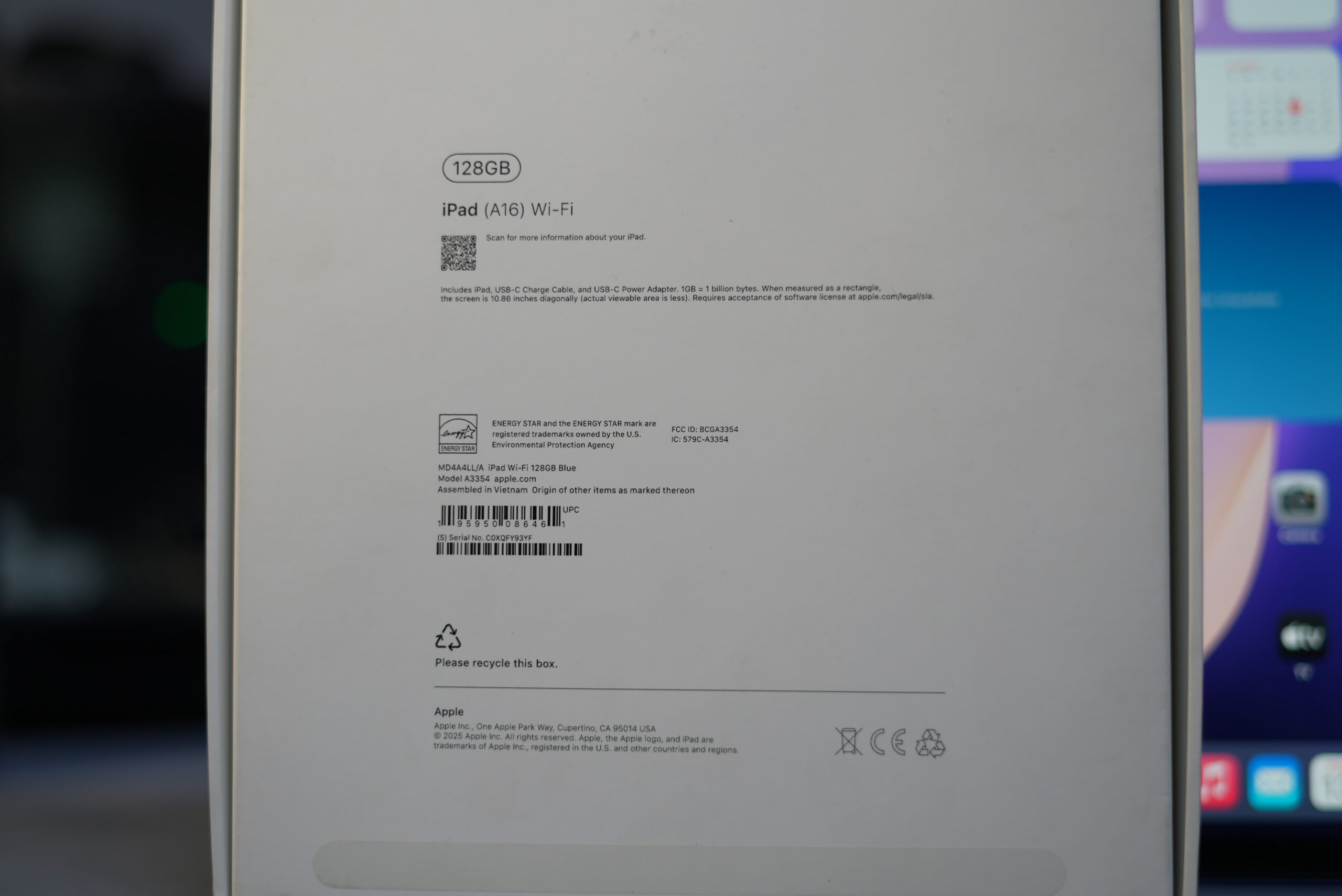 A16 iPad 11th Gen (Wifi) - Image 6