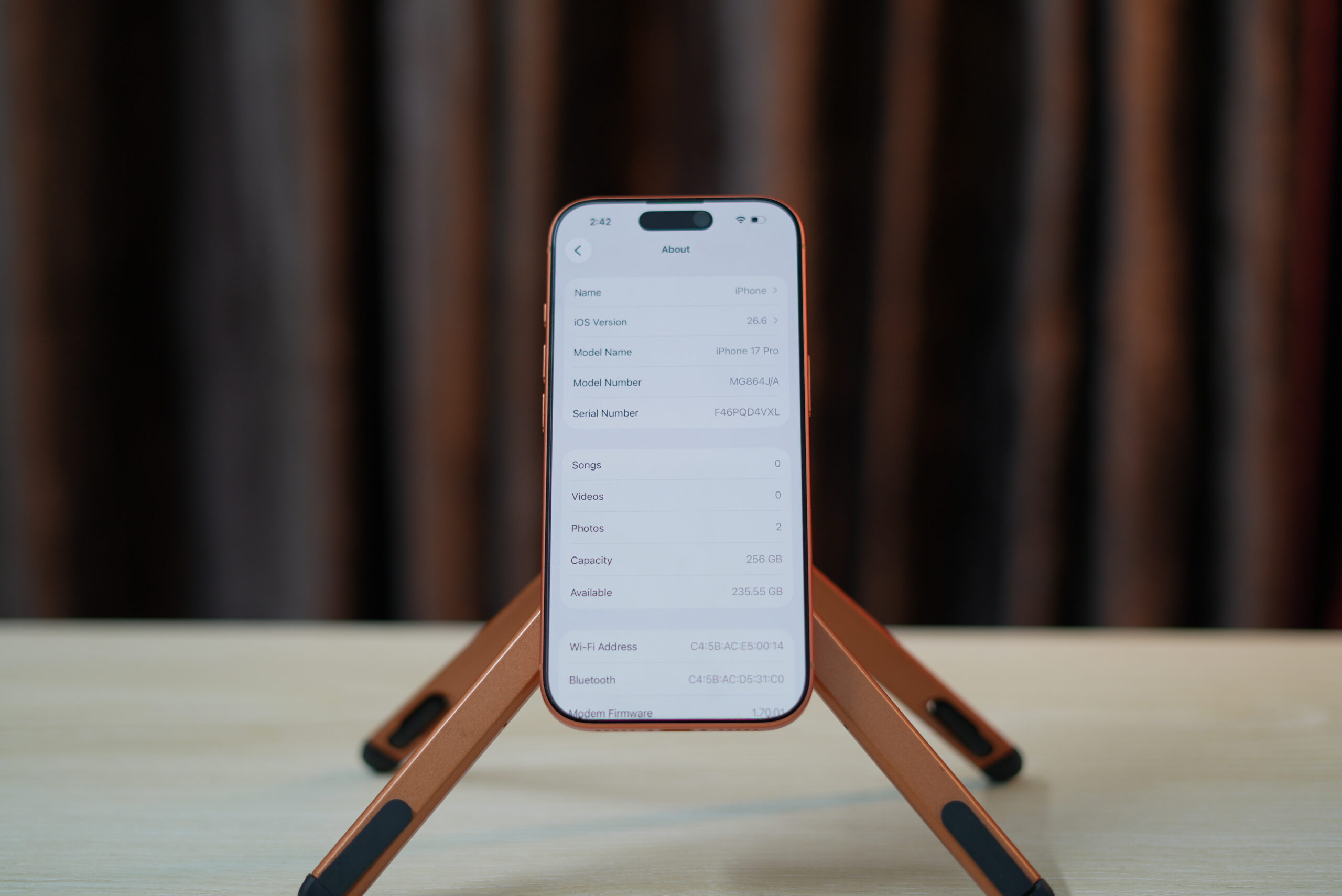 iPhone 17 Pro BH 100% - Image 3