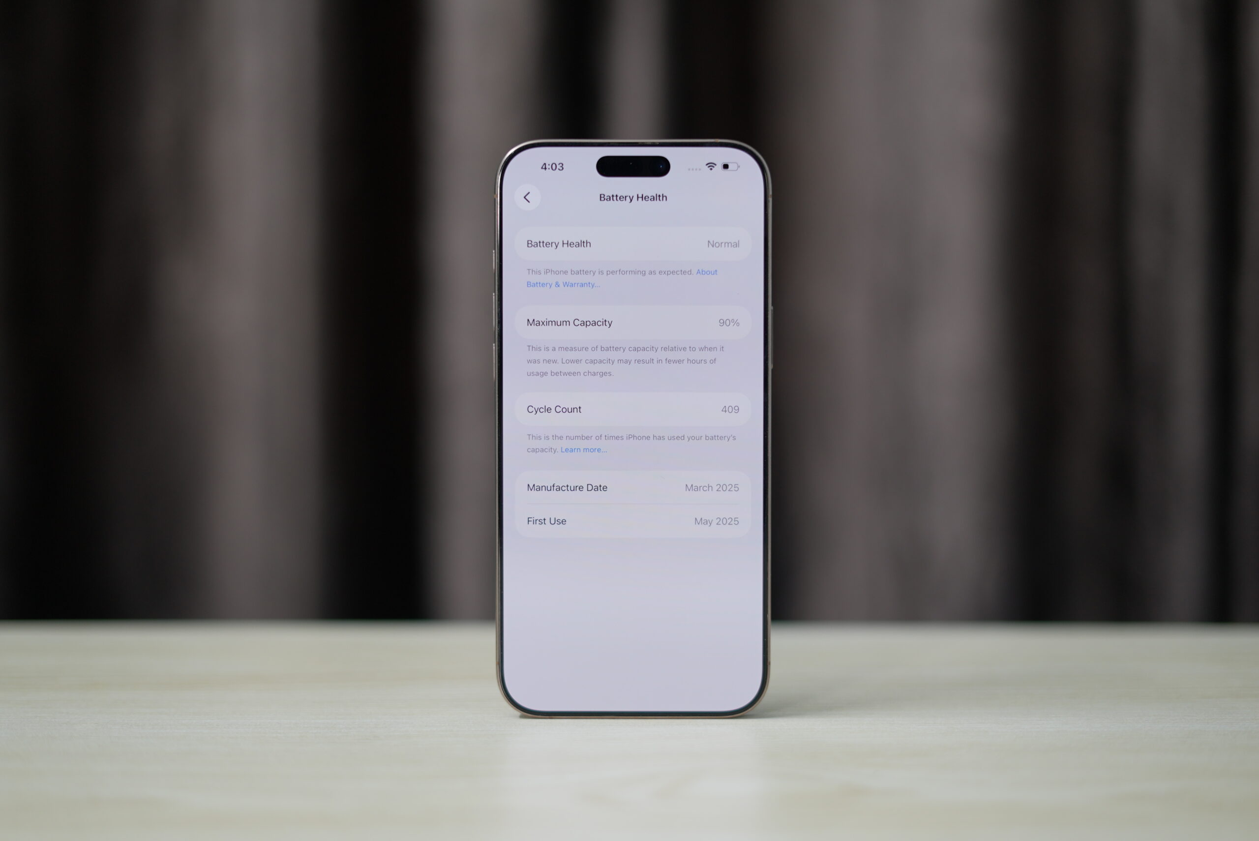 iPhone 16 Pro Max Health 90% - Image 2
