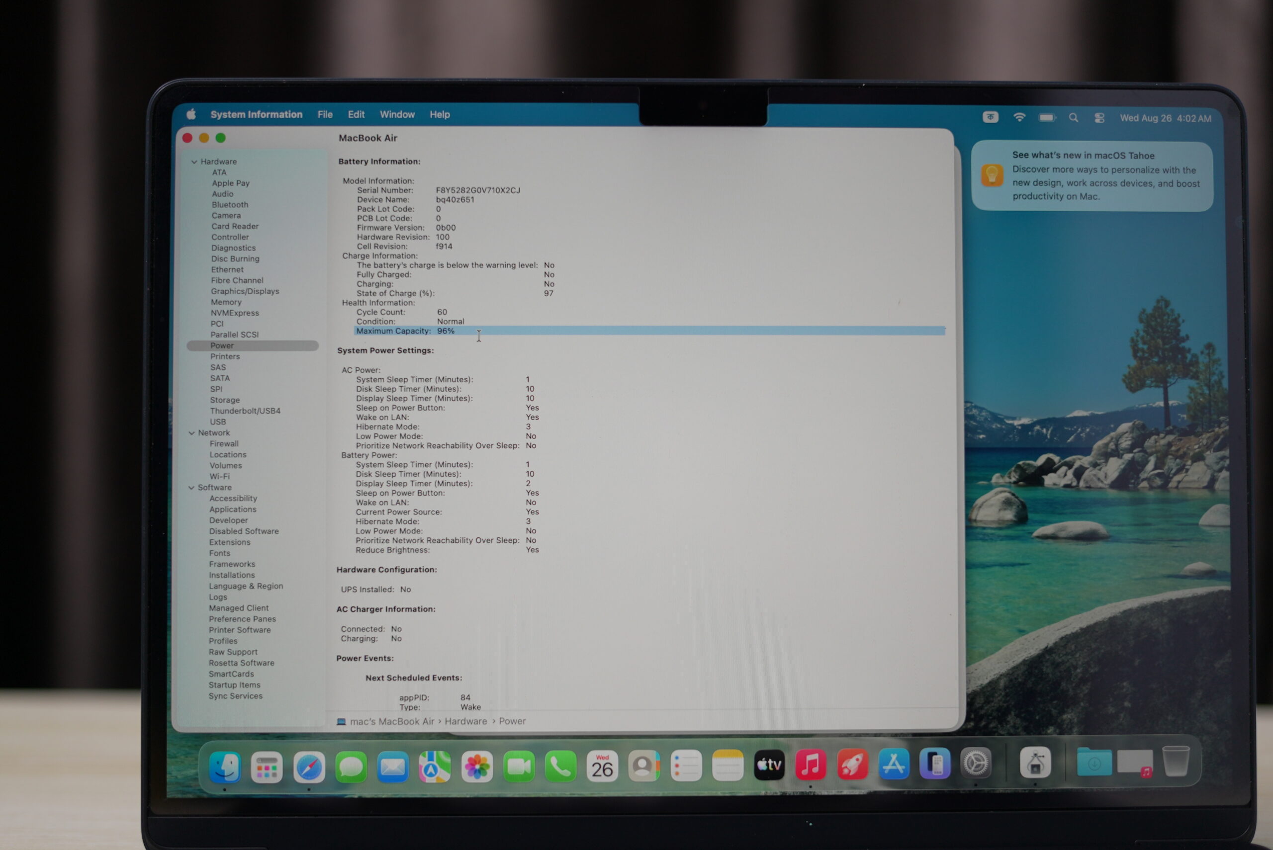 MacBook Air M2 Health 96 - Image 9