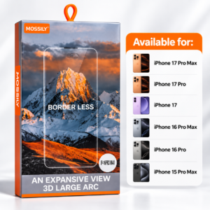 Mossily Borderless 3D Large Arc Screen Protector